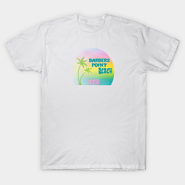 Barbers Point Beach Oahu Hawaii T-Shirt by artsytee